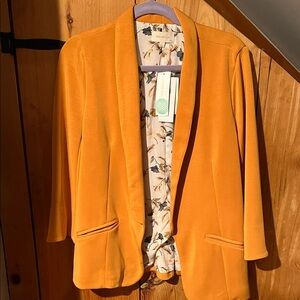 Mustard Blazer
